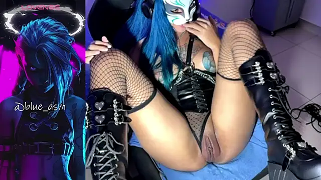 Show de bluesubmissive na webcam