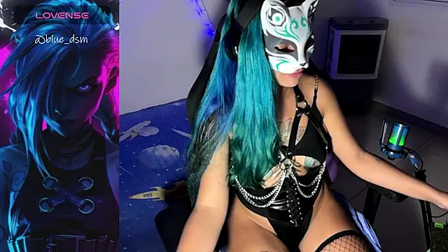 Webkamerová show bluesubmissive