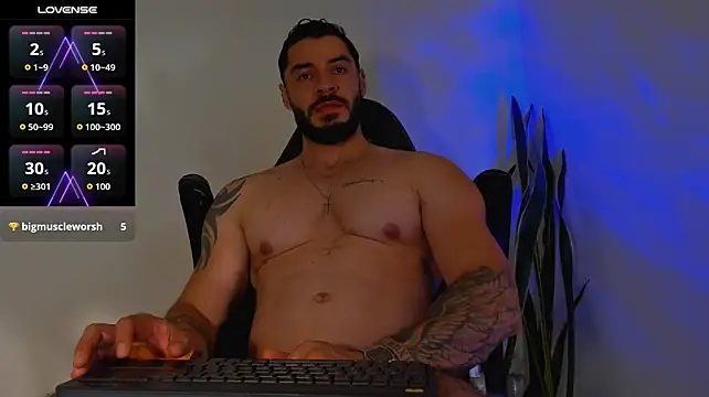 Show modela Drake_Cole na web-kameri