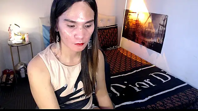 NinaDOM4CUM Pertunjukan Webcam