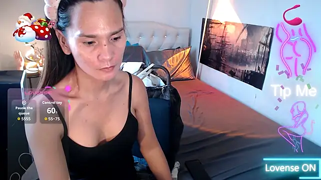 NinaDOM4CUM Pertunjukan Webcam