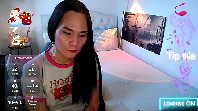 NinaDOM4CUM Pertunjukan Webcam