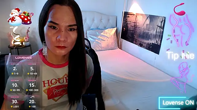 Pertunjukan Kamera Web NinaDOM4CUM