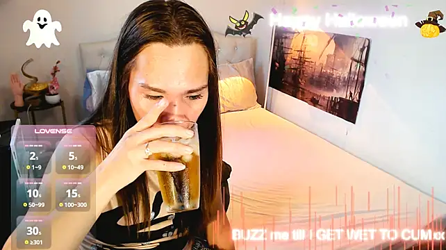 NinaDOM4CUM Pertunjukan Webcam