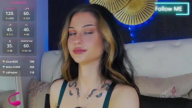 Chat +18 de BellaKarma ao vivo