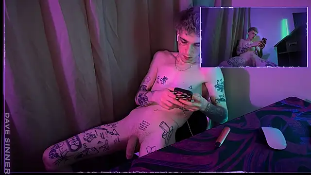 davesinner webkamerás műsora