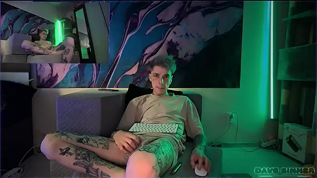 Show de davesinner na webcam