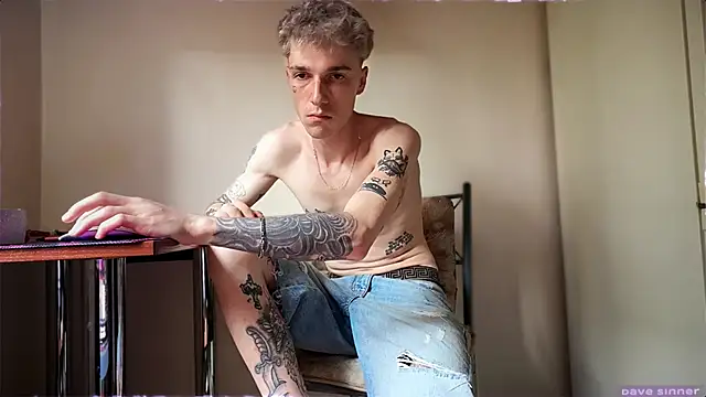 Show de davesinner na webcam