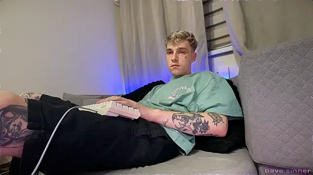 Show de davesinner na webcam