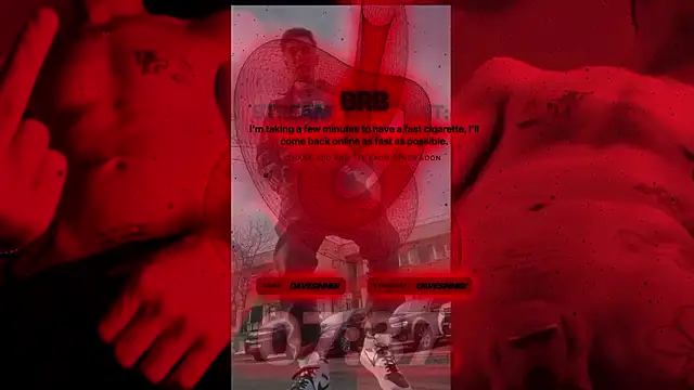 davesinner Adlı Modelin Web Kamerası Şovu