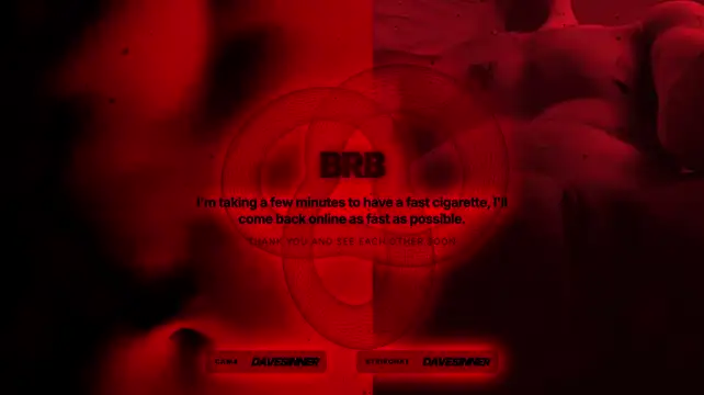 davesinner webkamerás műsora