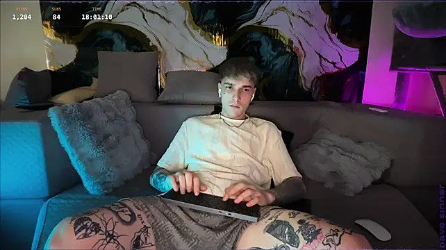 davesinner Шоу с уебкамера