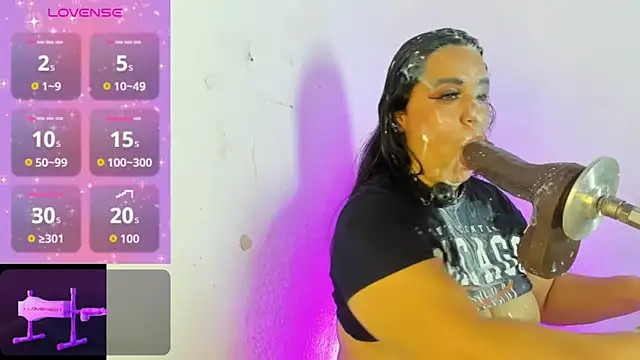 Webkamerová show Alanna-sloppy