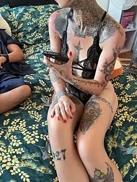 Show de LunaXmilo na webcam