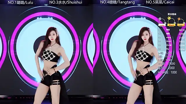 Show de SK-001 na webcam