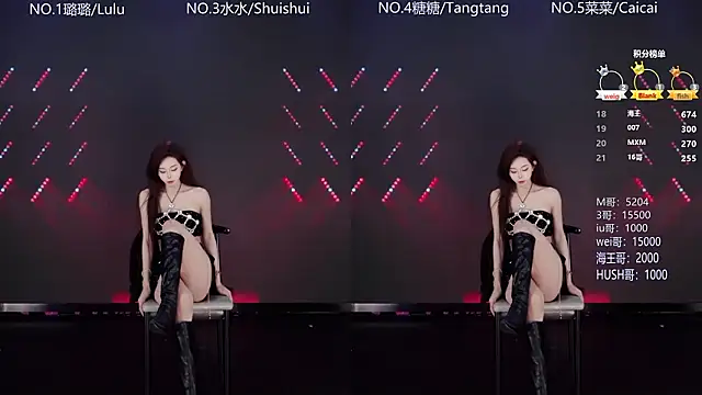 SK-001 Adlı Modelin Web Kamerası Şovu