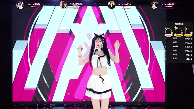 Show de SK-001 na webcam