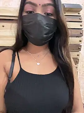 Show modela Cute-Ananyaa na web-kameri