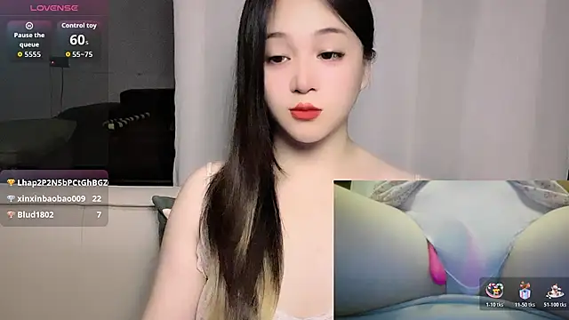 XXX chat uživo modela woaiqinqin
