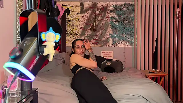 Show de xoFrankie na webcam