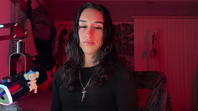 Show modela xoFrankie na web-kameri
