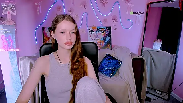 Show modela khloebeauty na web-kameri