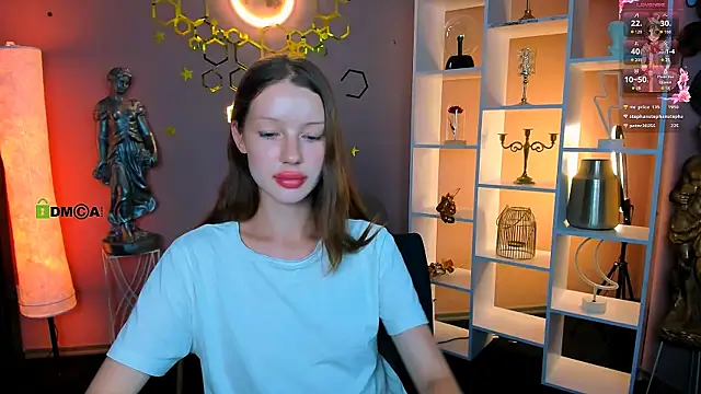 Show modela khloebeauty na web-kameri