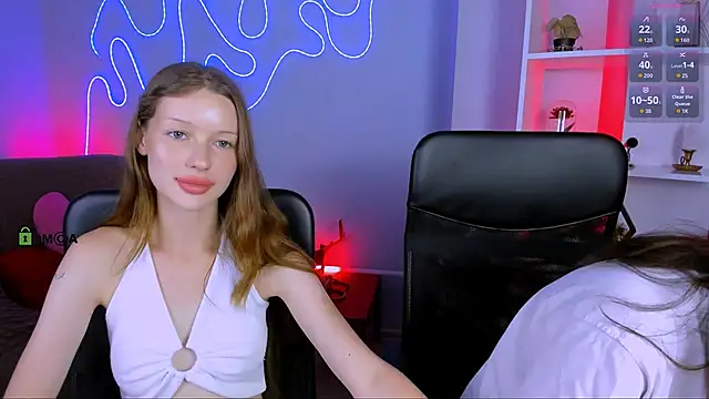 Show modela khloebeauty na web-kameri