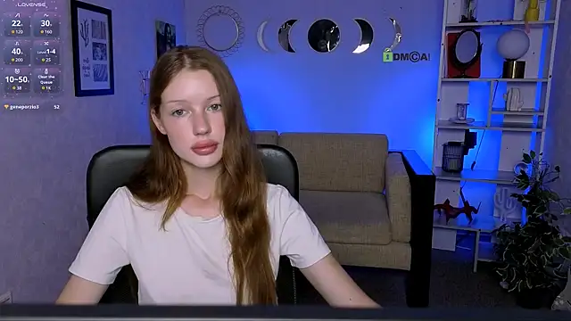Show modela khloebeauty na web-kameri