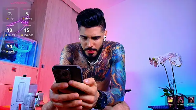 Show de Asmodeus_bael_ na webcam
