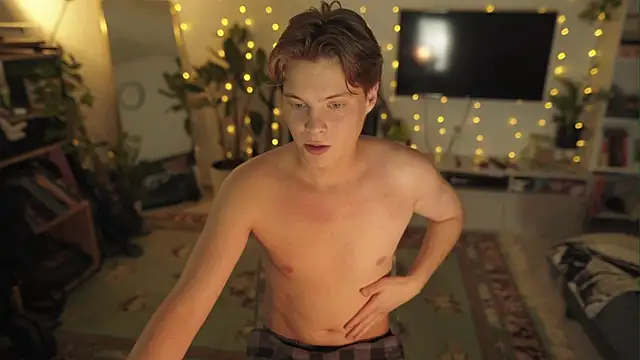 Show de RusBradPitt na webcam
