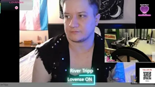 Show de RiverTripp na webcam