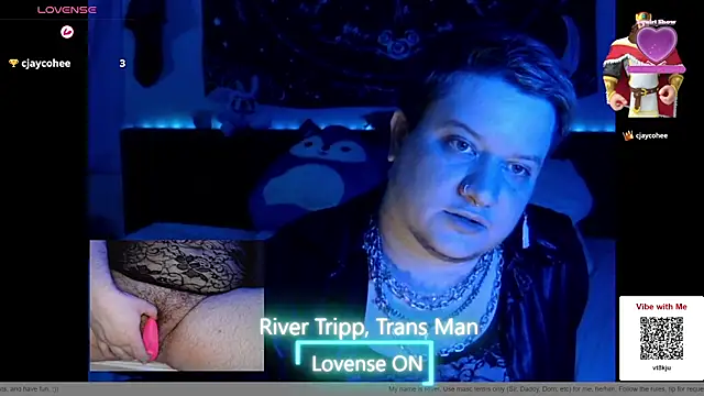 Show de RiverTripp na webcam