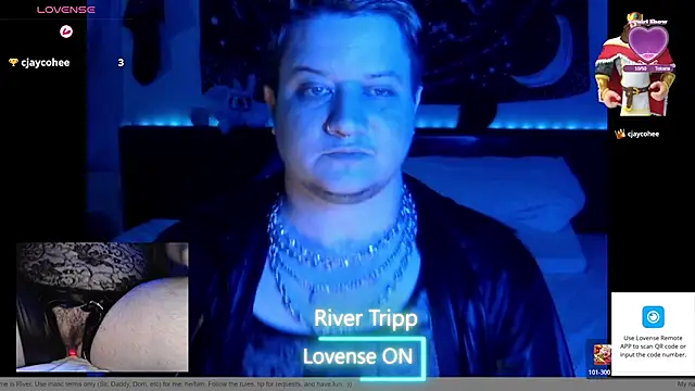 Show de RiverTripp na webcam