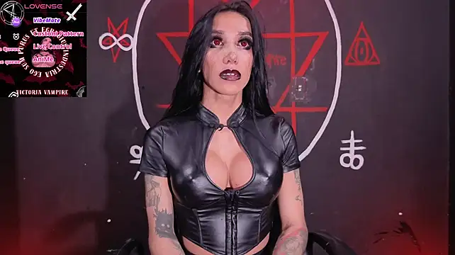 Webkamerová show Victoriavampire666