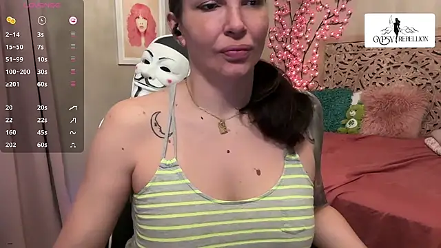 XXX chat uživo modela Gypsy_Rebellion