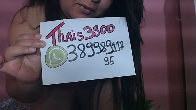 Show de THAIS3900 na webcam