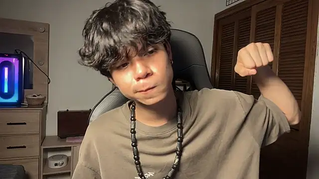 Show de OopsAgain_ na webcam