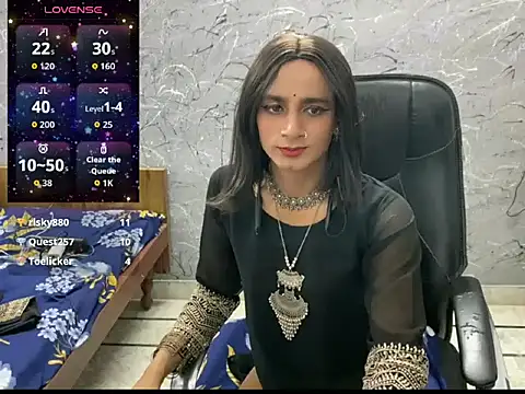 Show de LuvLayla na webcam