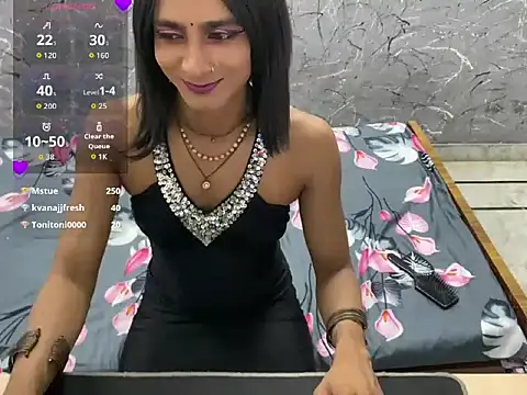 Show de LuvLayla na webcam