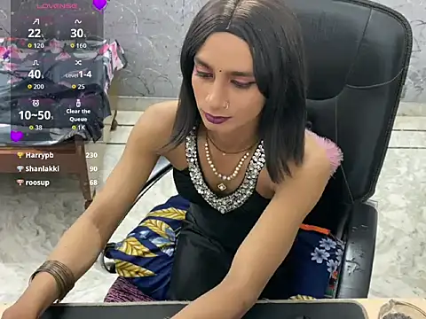 Show de LuvLayla na webcam