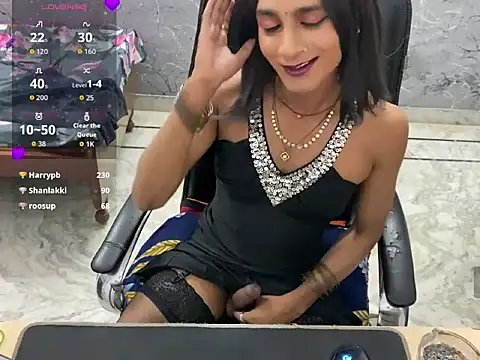 Show de LuvLayla na webcam