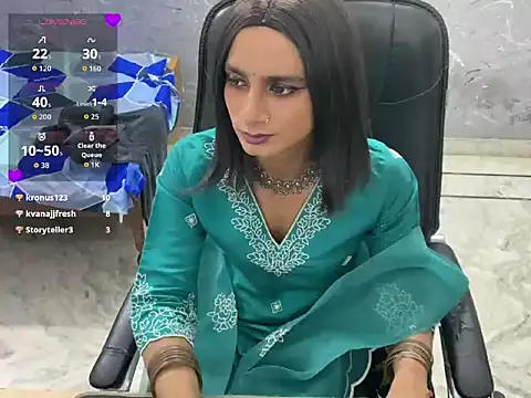 Show modela LuvLayla na web-kameri