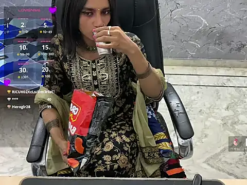 Show webcam de LuvLayla