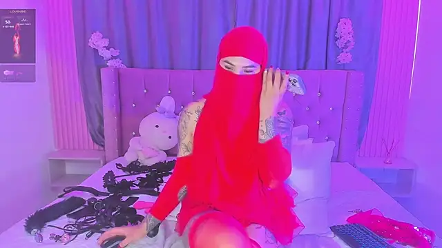 Show de Nayla-Mouna na webcam