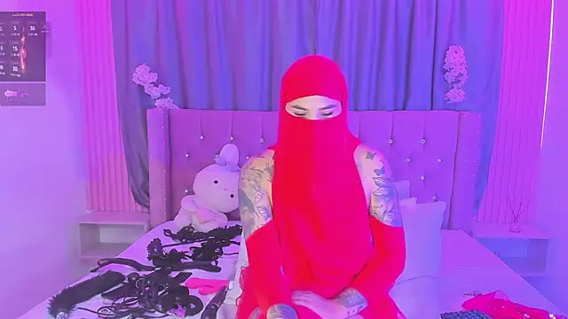Show de Nayla-Mouna na webcam