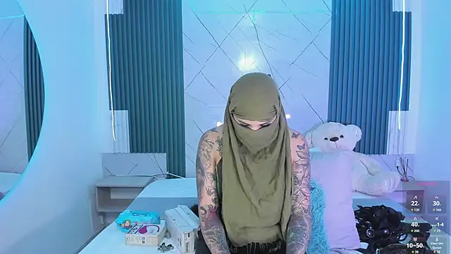 Show de Nayla-Mouna na webcam