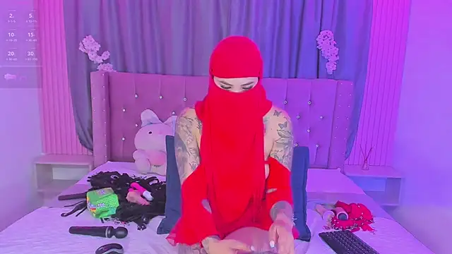 Show de Nayla-Mouna na webcam