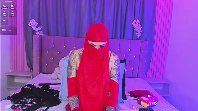 Show de Nayla-Mouna na webcam