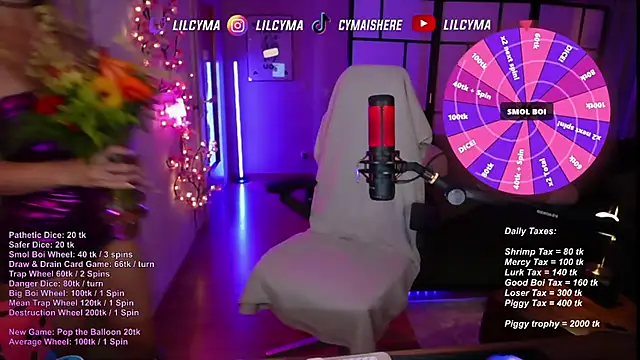 cymaishere Webcam-Show
